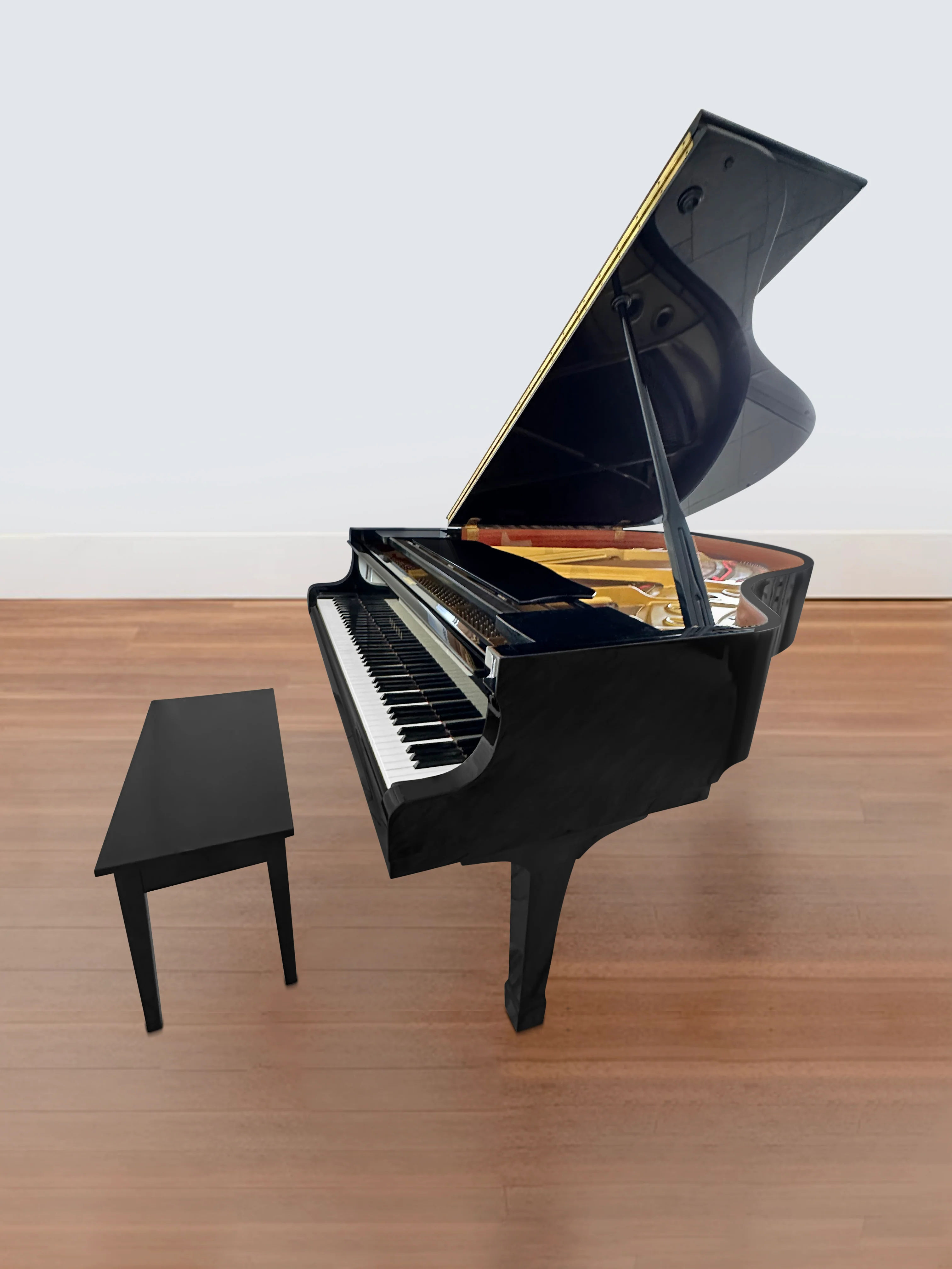 1986 Yamaha C3 Grand Piano | Ebony - Image 3