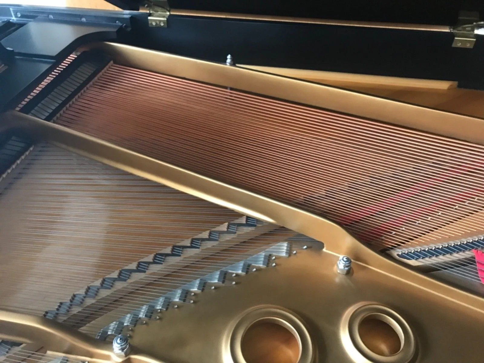 1991 Steinway Model L Grand Piano | Ebony - Image 3