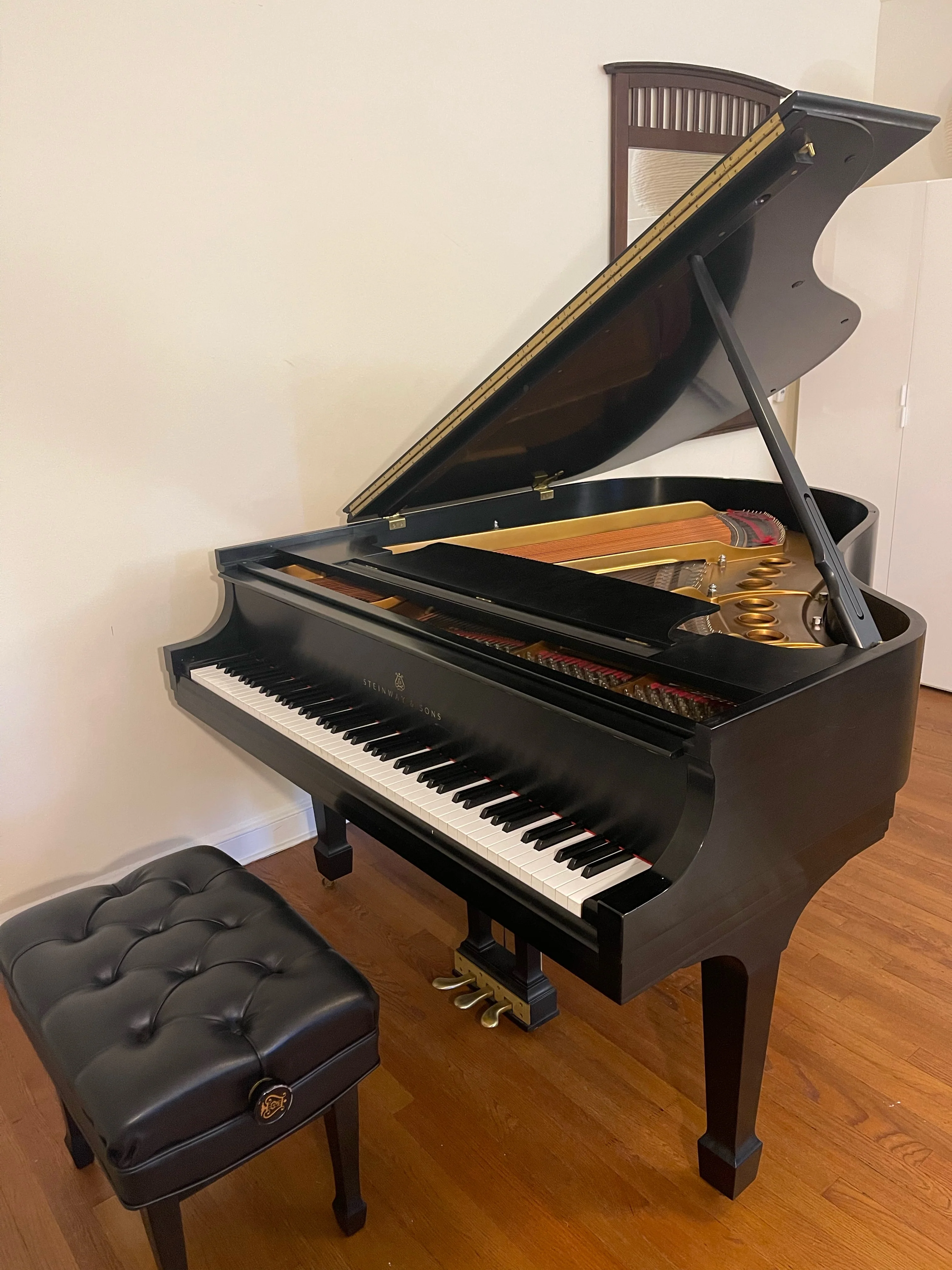 1993 Steinway Grand Piano Model M | Ebony - Image 3