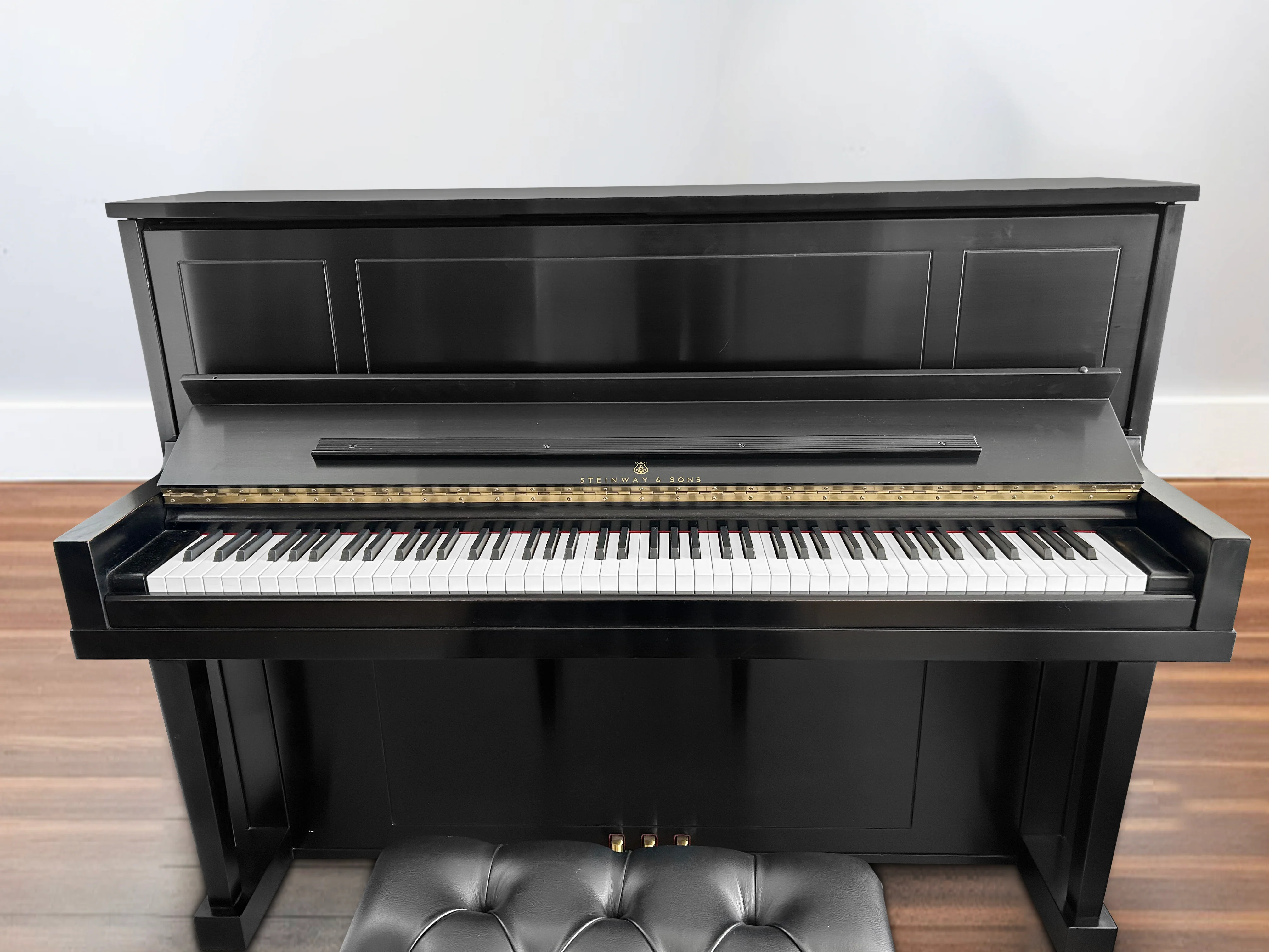 1993 Steinway Upright Model 1098 | Ebony - Image 2