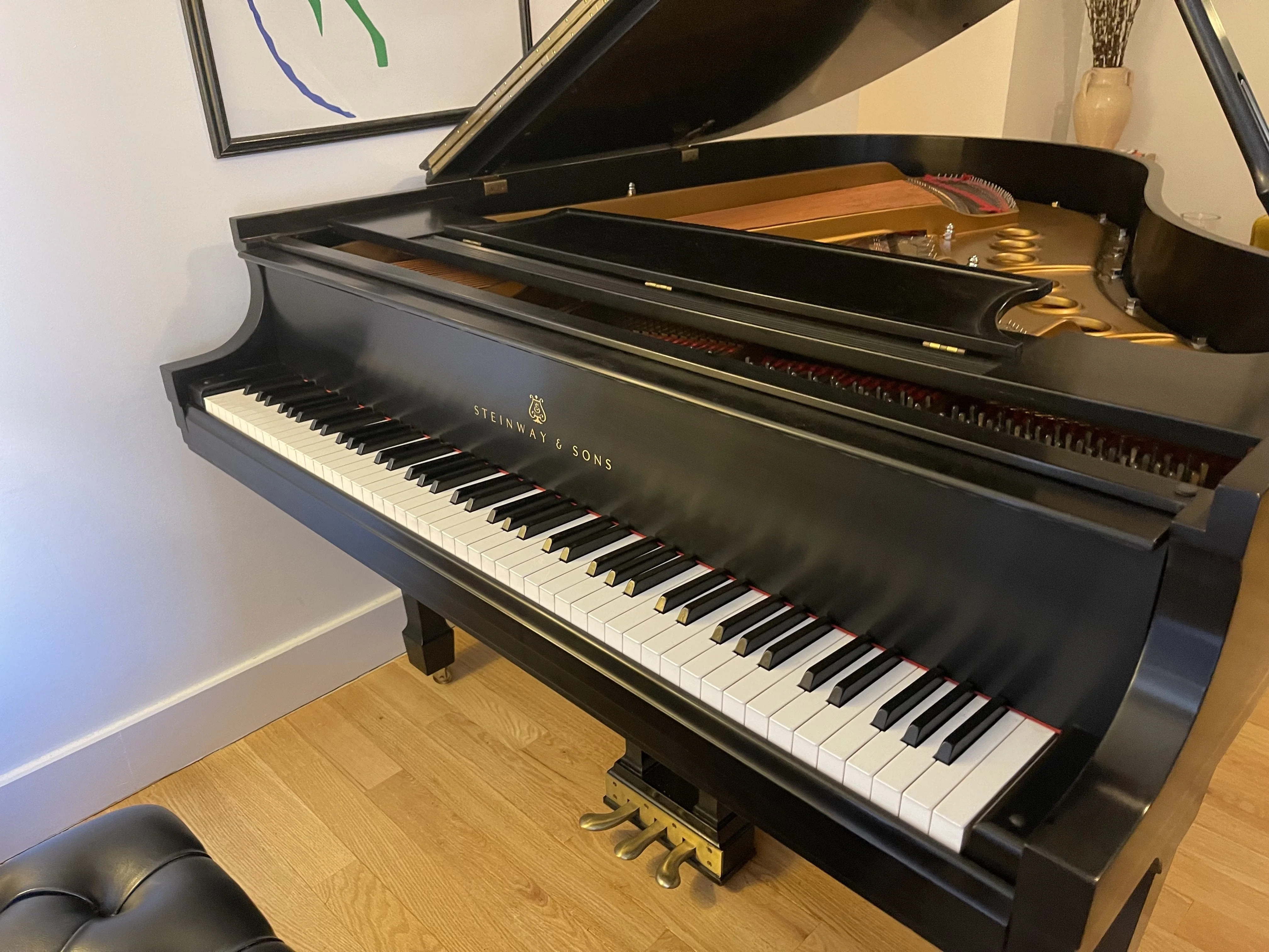 1994 Steinway Grand Piano Model M | Ebony - Image 3