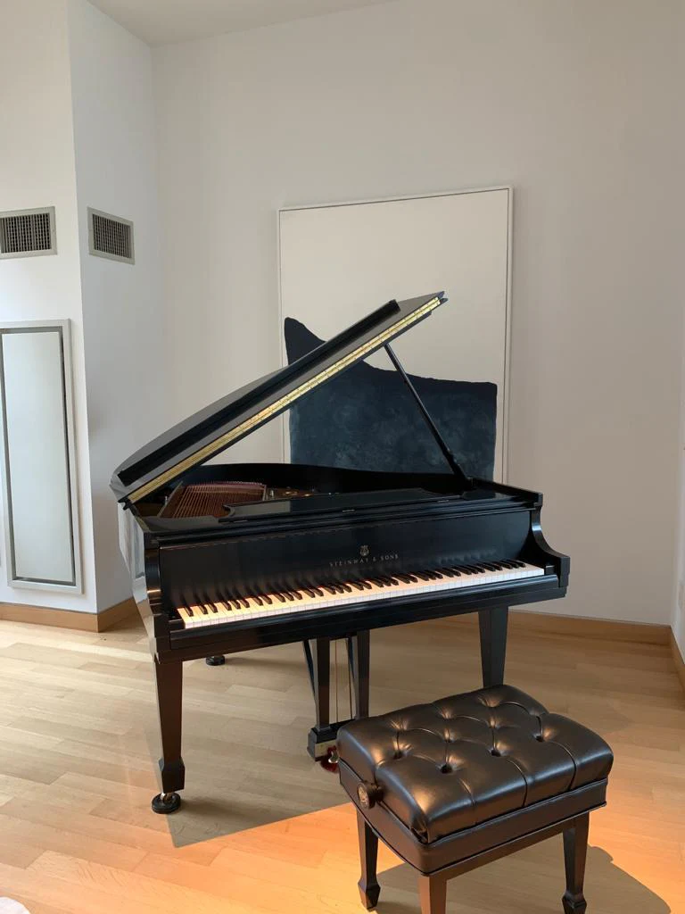 1995 Steinway Grand Piano Model S | Ebony - Image 4
