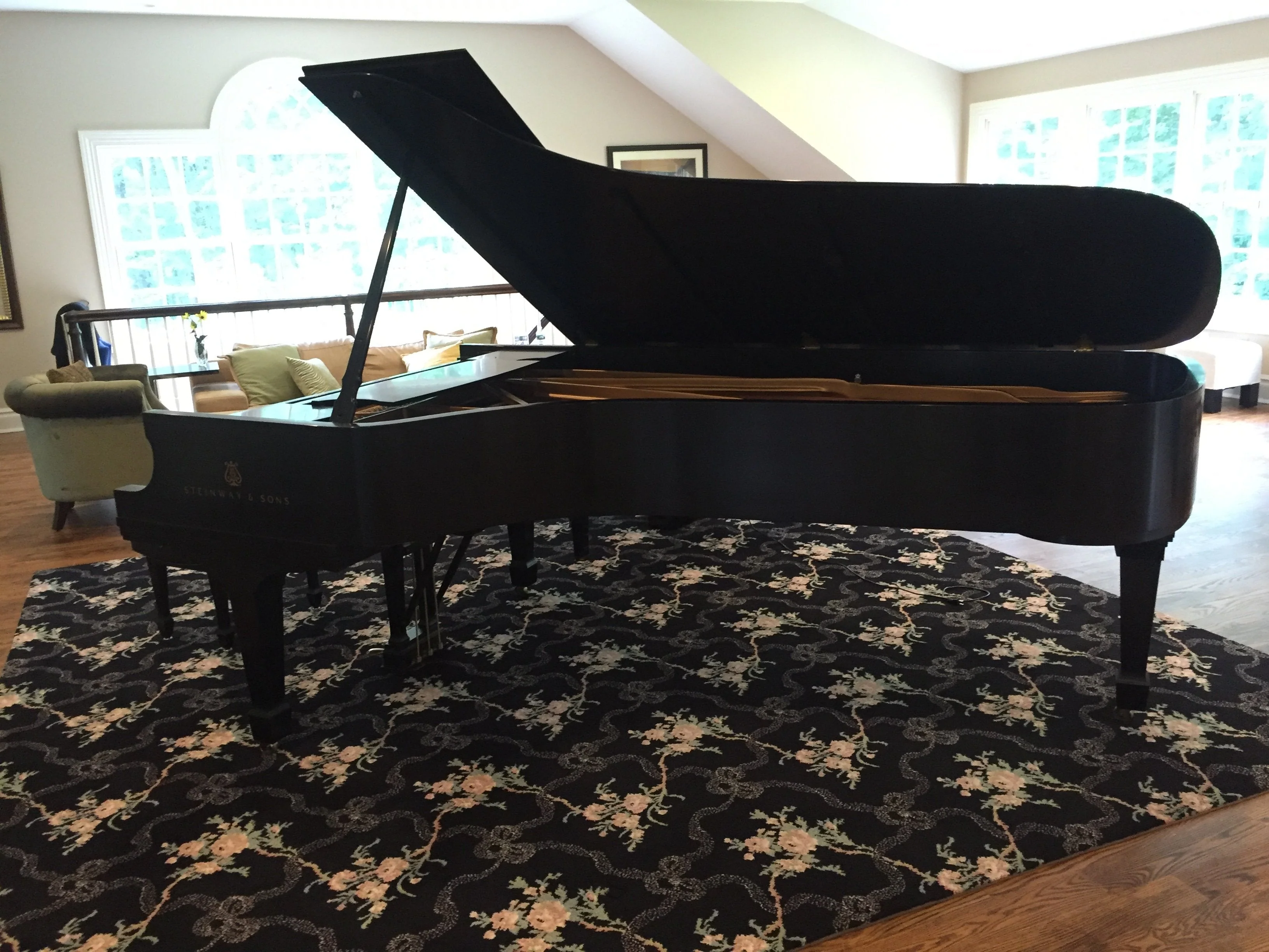 1995 Steinway Model D Concert Grand Piano | Ebony - Image 5