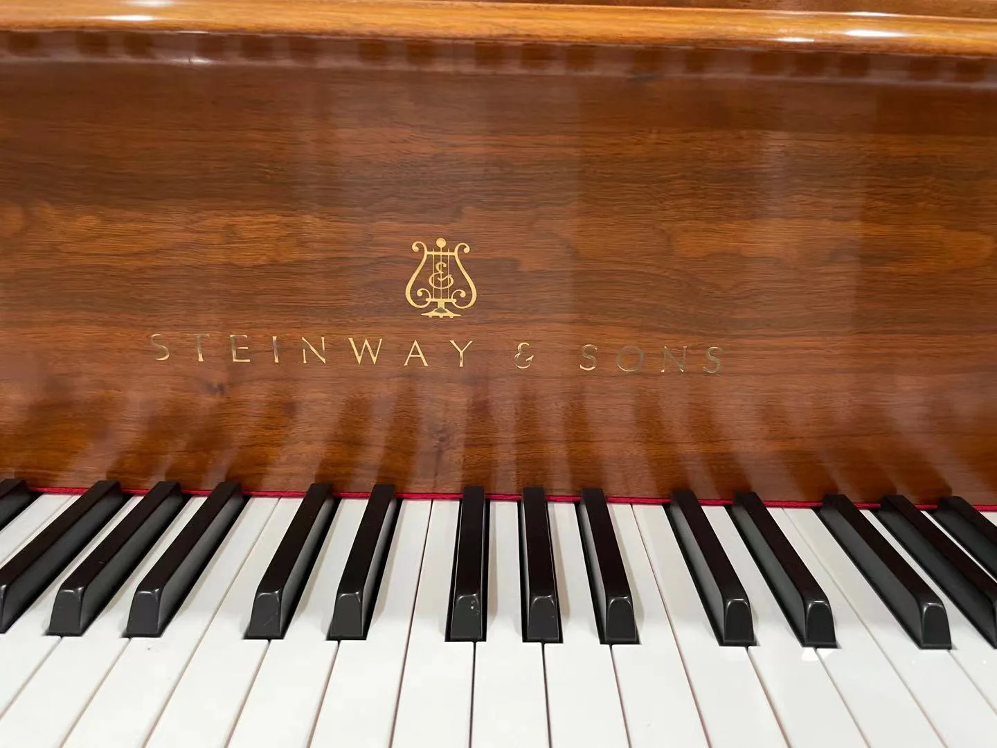 1996 Steinway Grand Piano Model M Louis XV | Walnut - Image 3