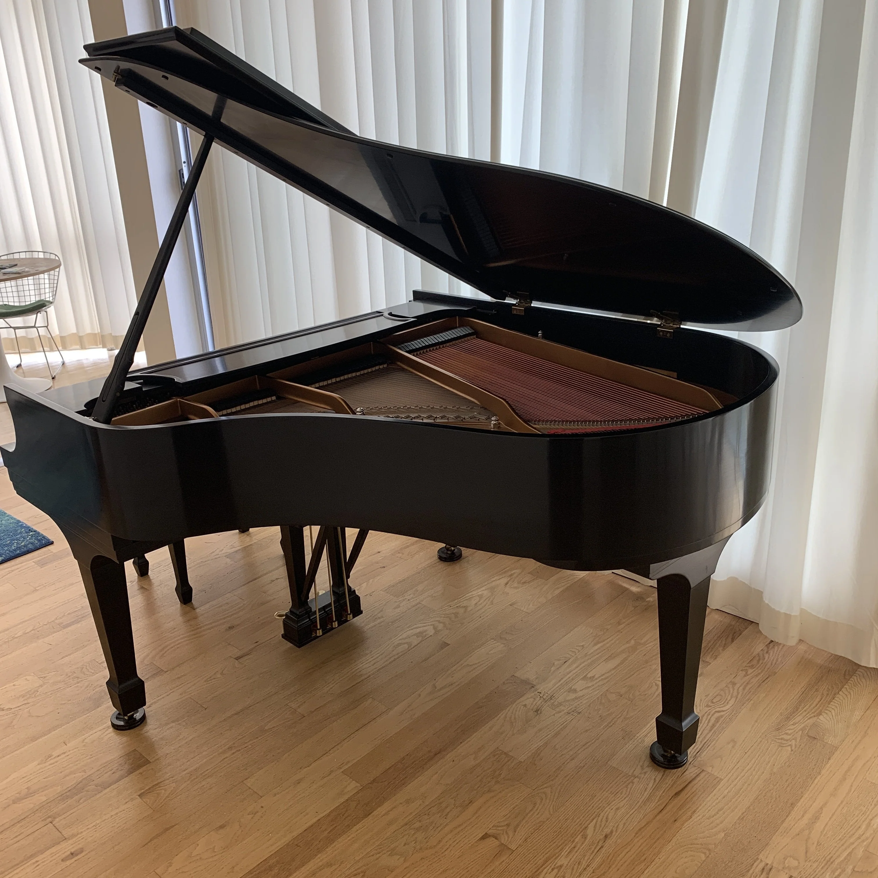 1990 Steinway Model M Ebony | One Owner Home | New York City - Image 4