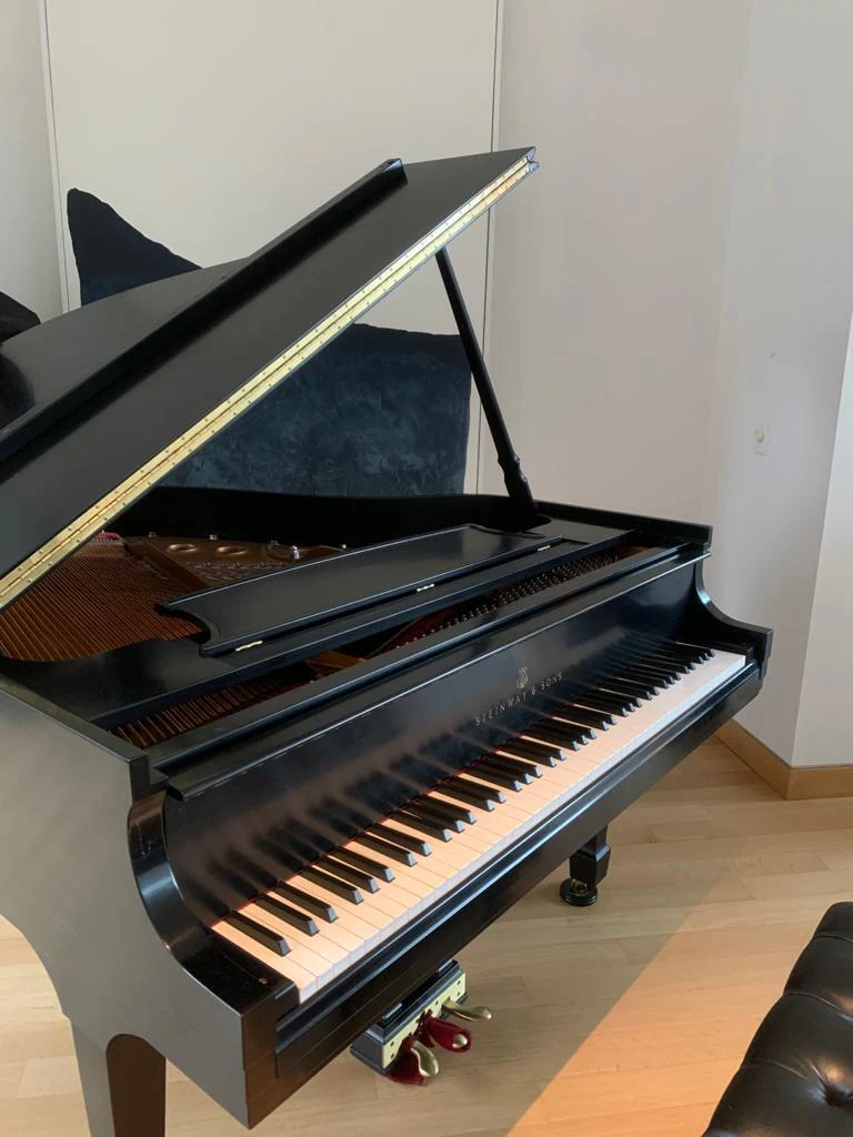 2000 Steinway Grand Piano Model S | Ebony - Image 4