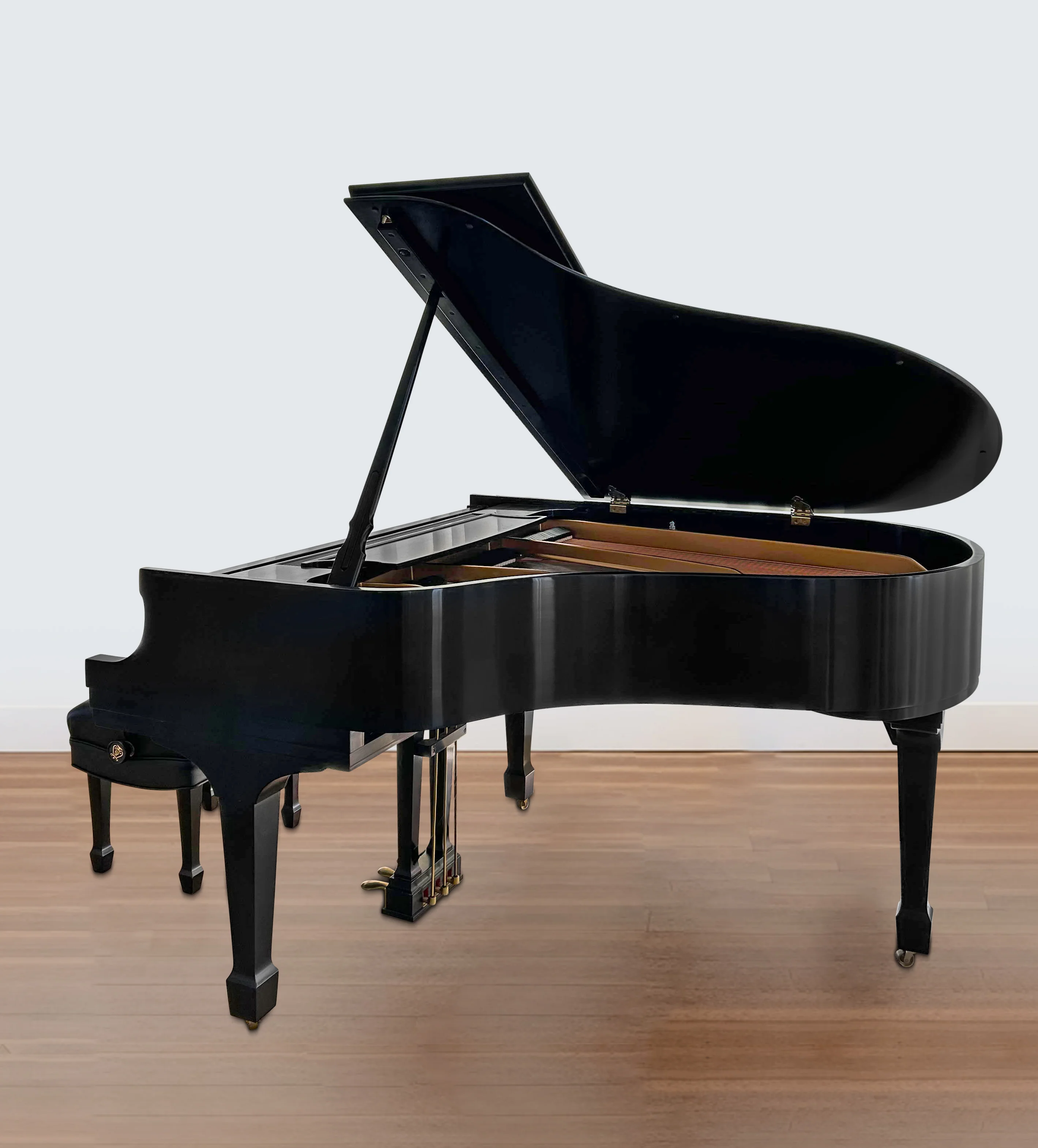 2000 Steinway Model M | Ebony | IPad Player System Similar to Spirio - Image 2