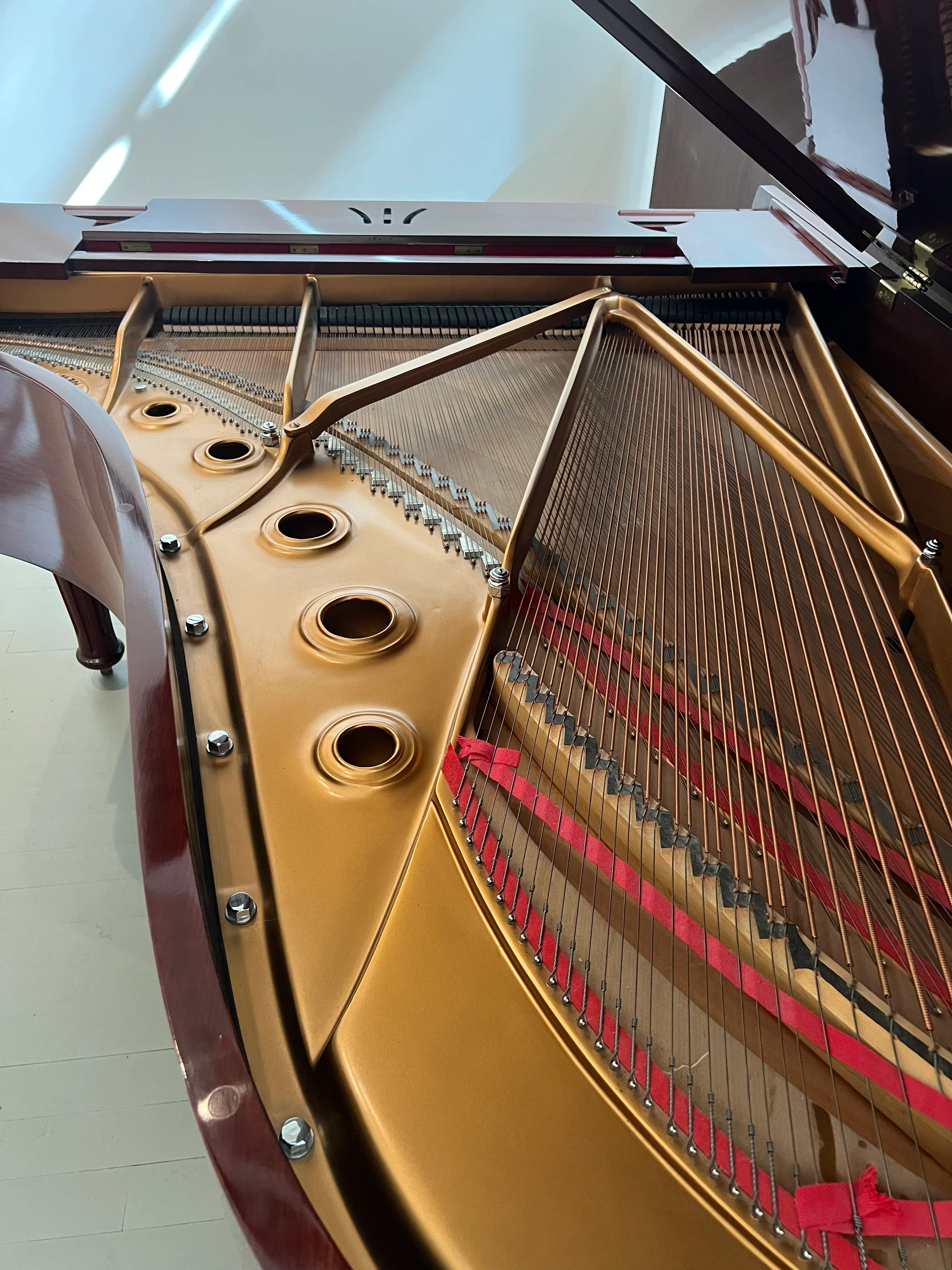 2003 Hepplewhite Steinway Grand Piano Model B | Premium Cherry - Image 4