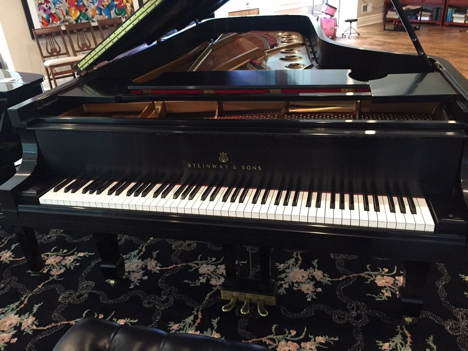 2003 Steinway Model D Concert Grand Piano | Ebony - Image 5