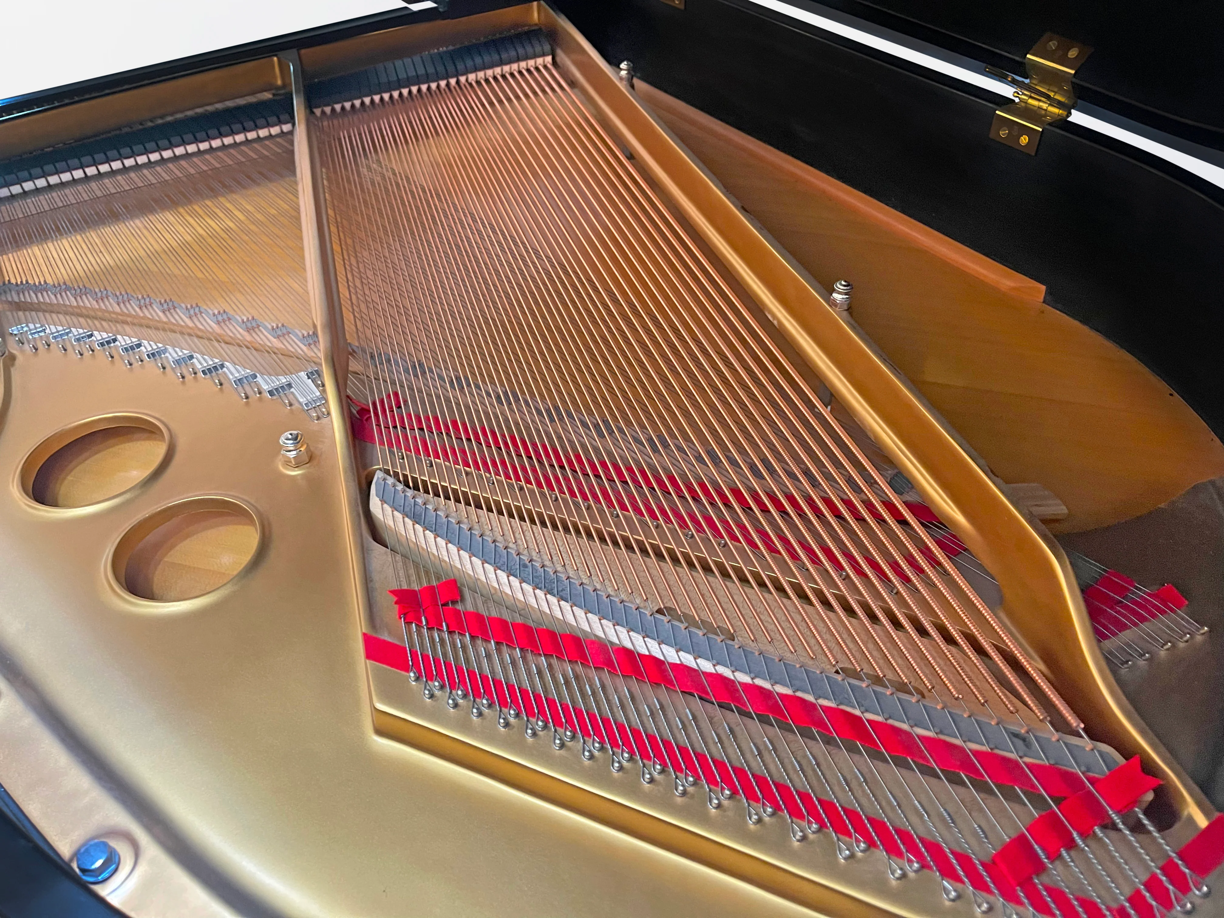 2003 Steinway Model L | Ebony - Image 3