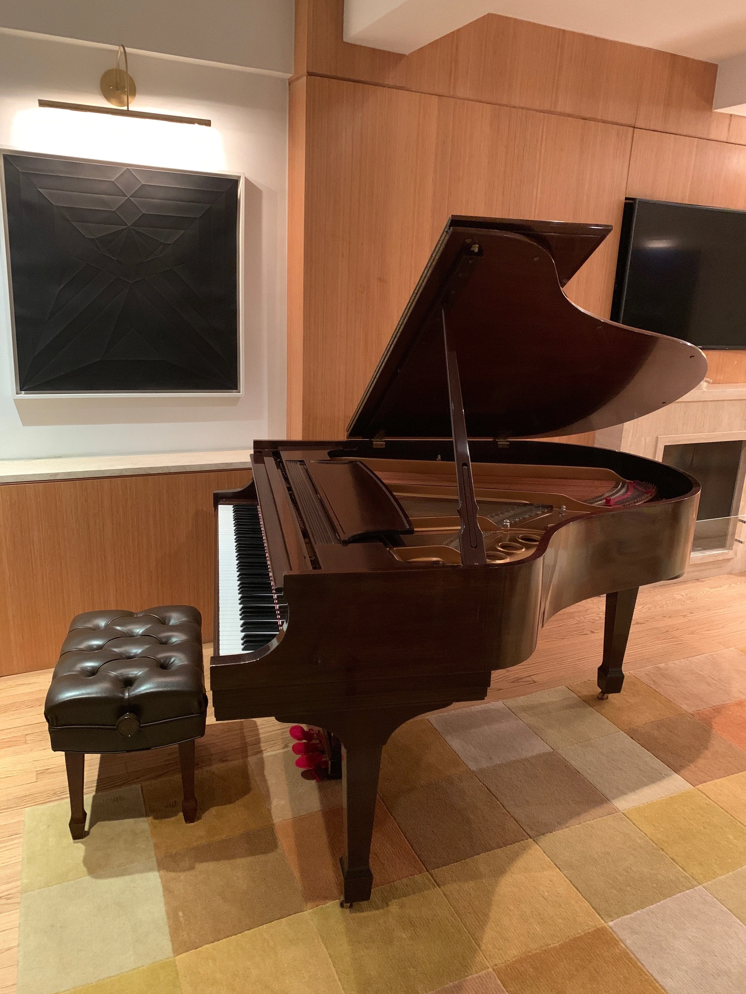 2003 Steinway Model M Piano | Crown Jewel Mahogany - Image 5