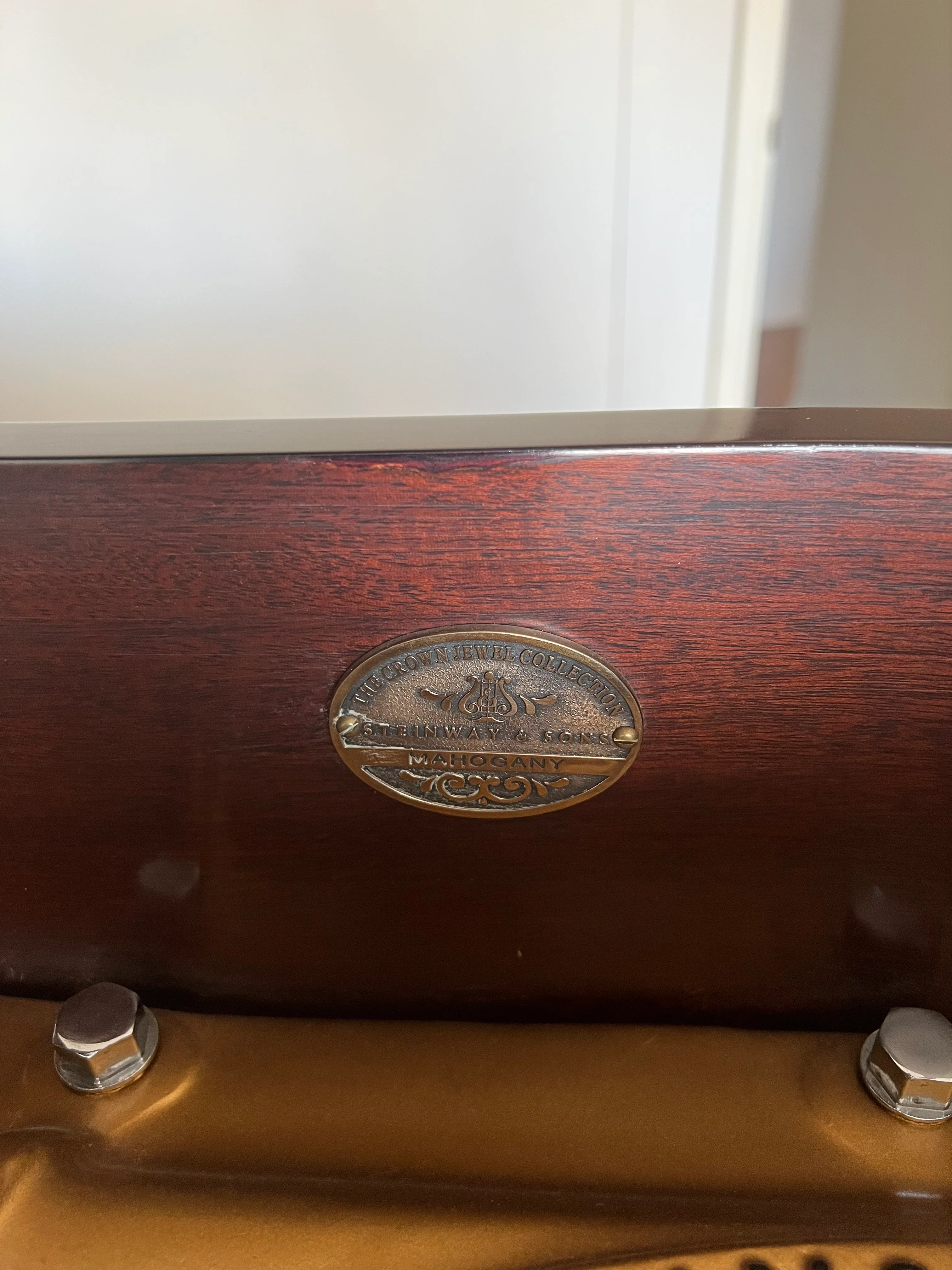 2008 Steinway Grand Piano Model S | Mahogany Crown Jewel Collection - Image 4