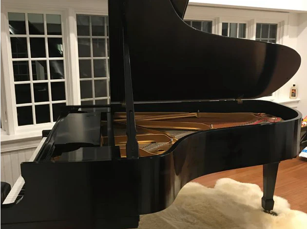 2010 Steinway Model B Grand Piano | Ebony - Image 3