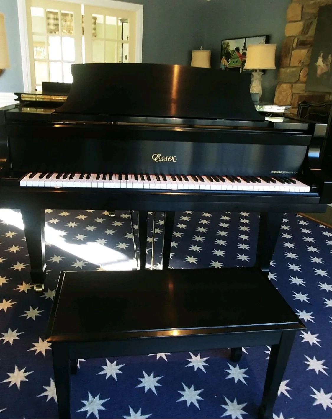 Essex EGP-161 Baby Grand Piano Purchased New In 2007 - Image 4