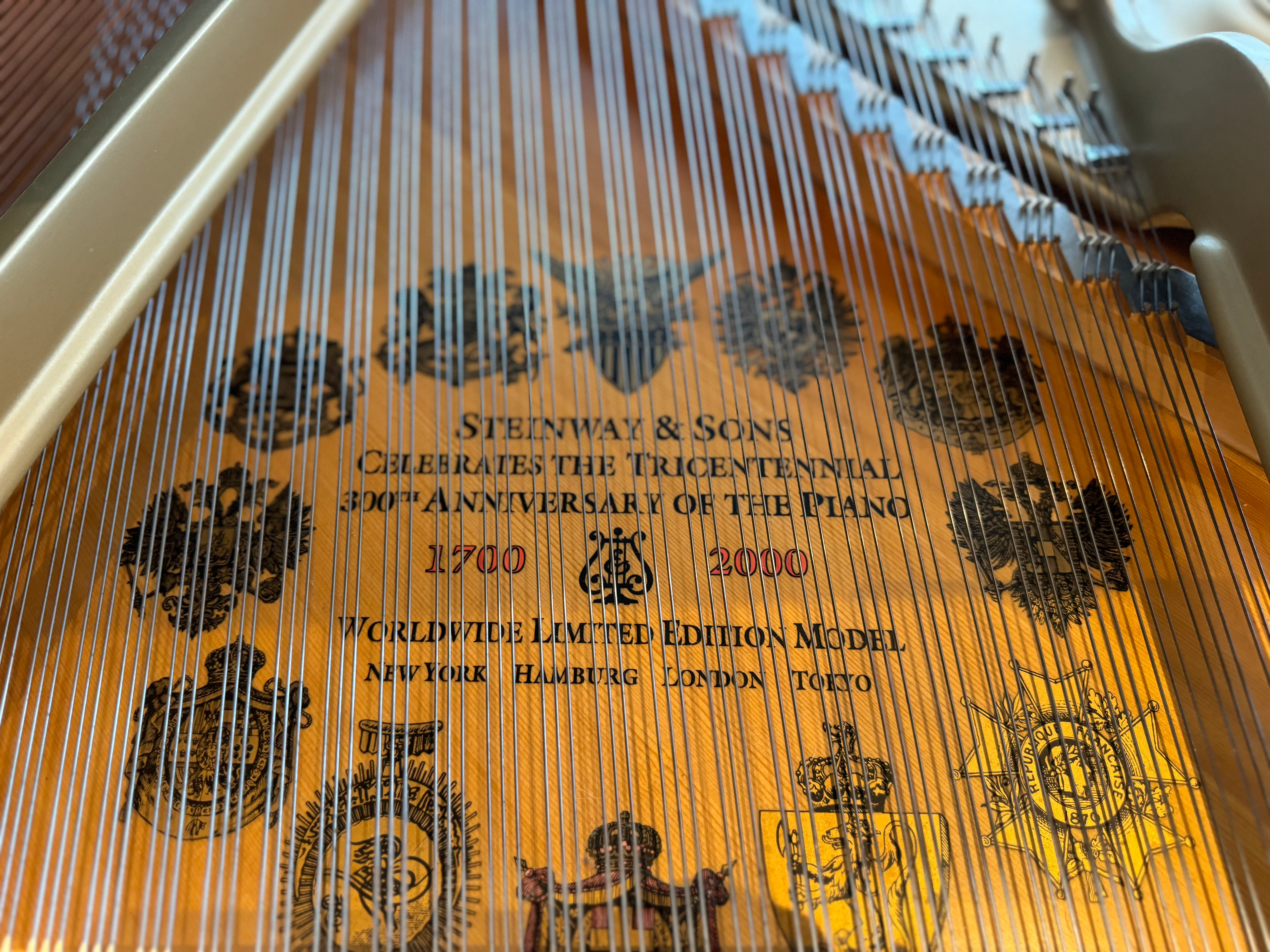 Hamburg Steinway Model A Piano | Dakota Jackson Tricentennial Extremely Limited Edition - Image 7