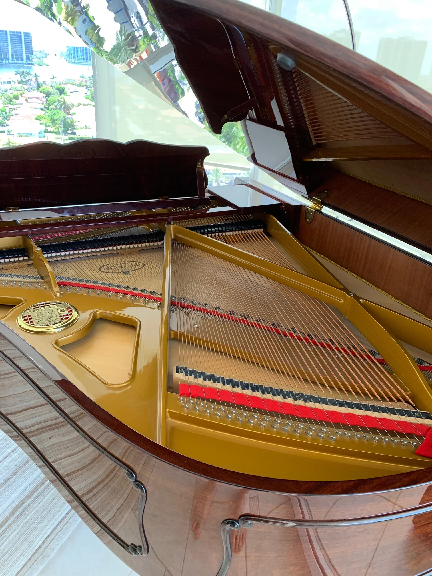 Petrof Baby Grand Model IV Chippendale | 2002 | Miami - Image 5