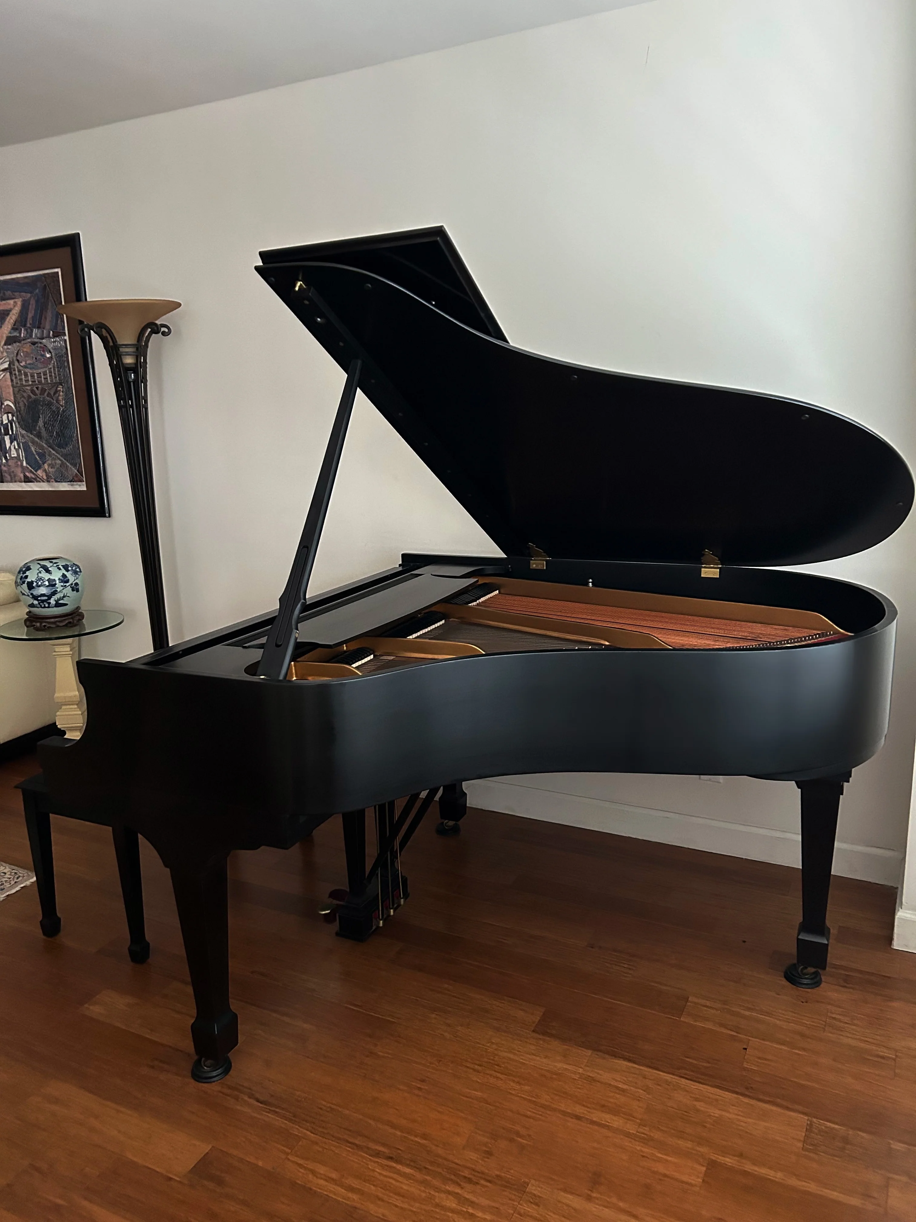 1985 Steinway Grand Piano Model M | Ebony - Image 2