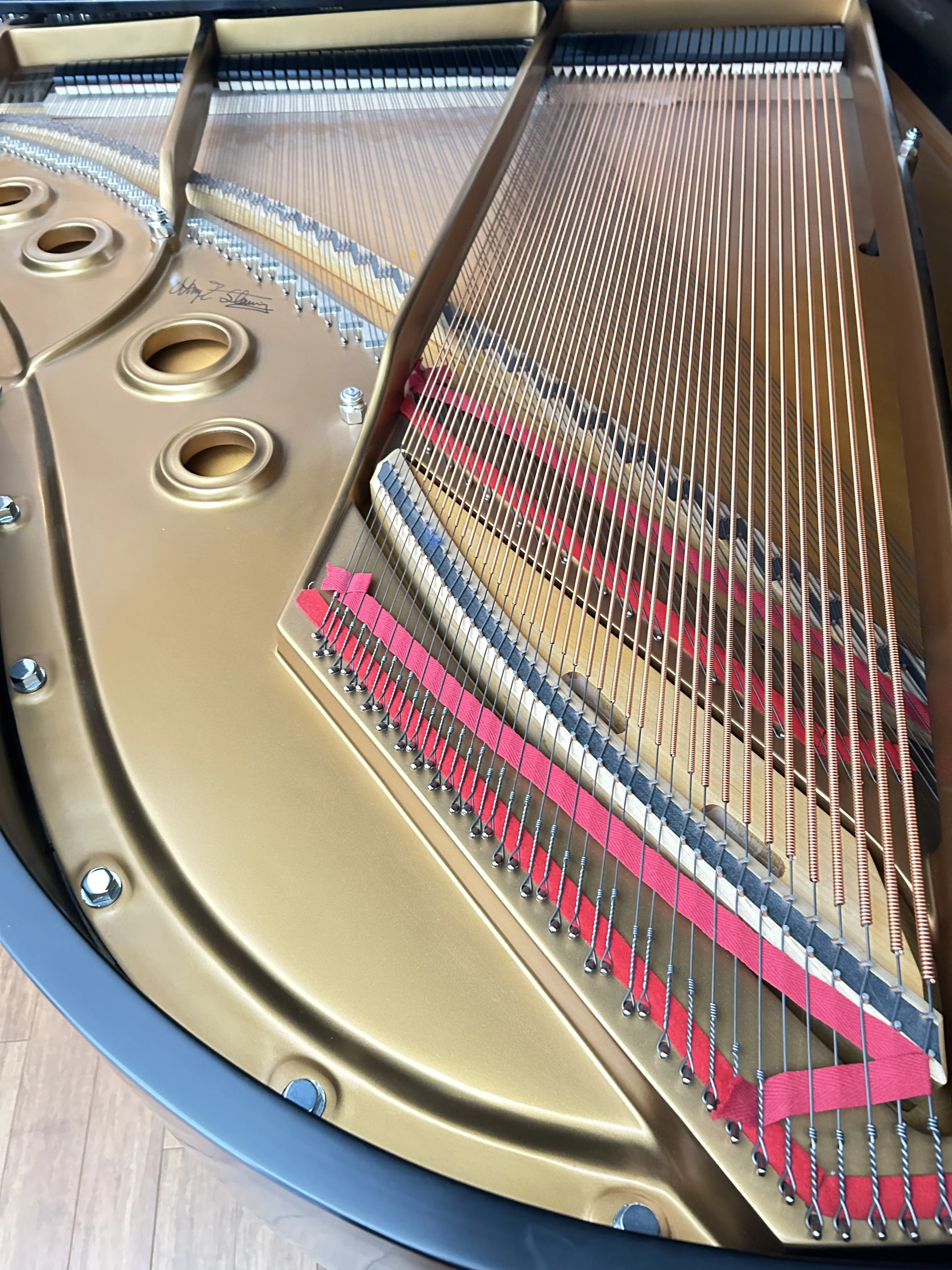 Steinway Model L Signed by Henry Steinway | Ebony | 1997 - Image 6
