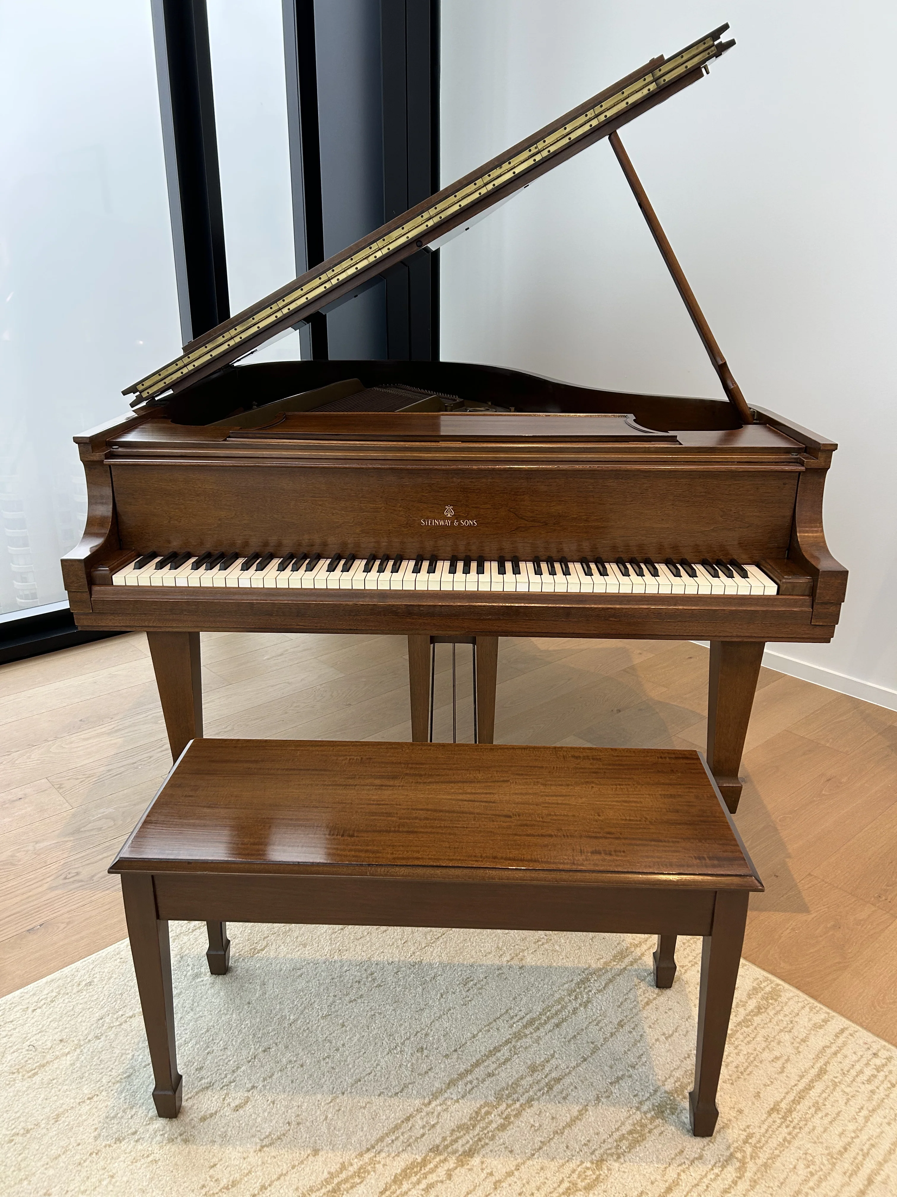Steinway Model L | Walnut - Image 2