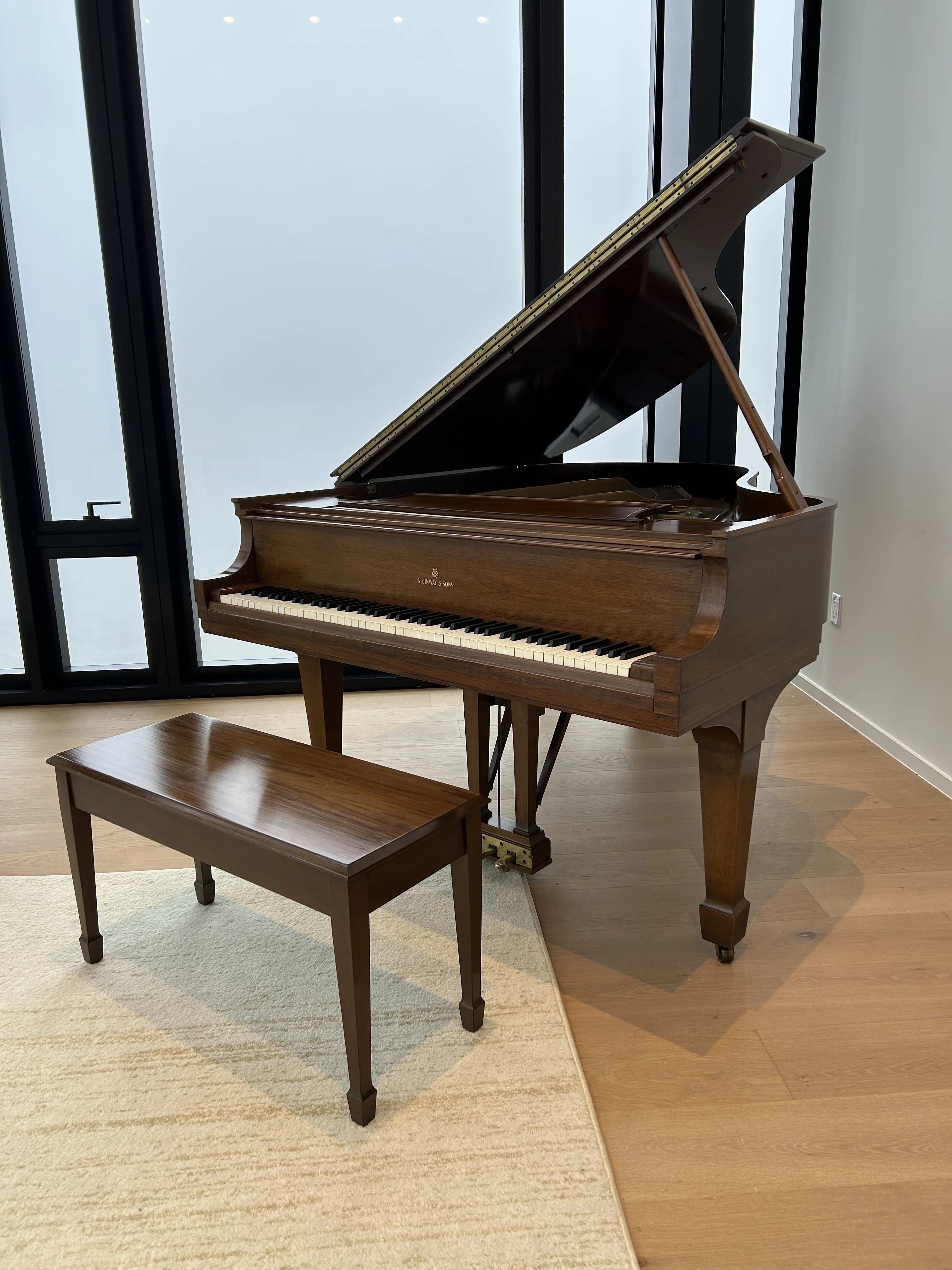 Steinway Model L | Walnut - Image 3