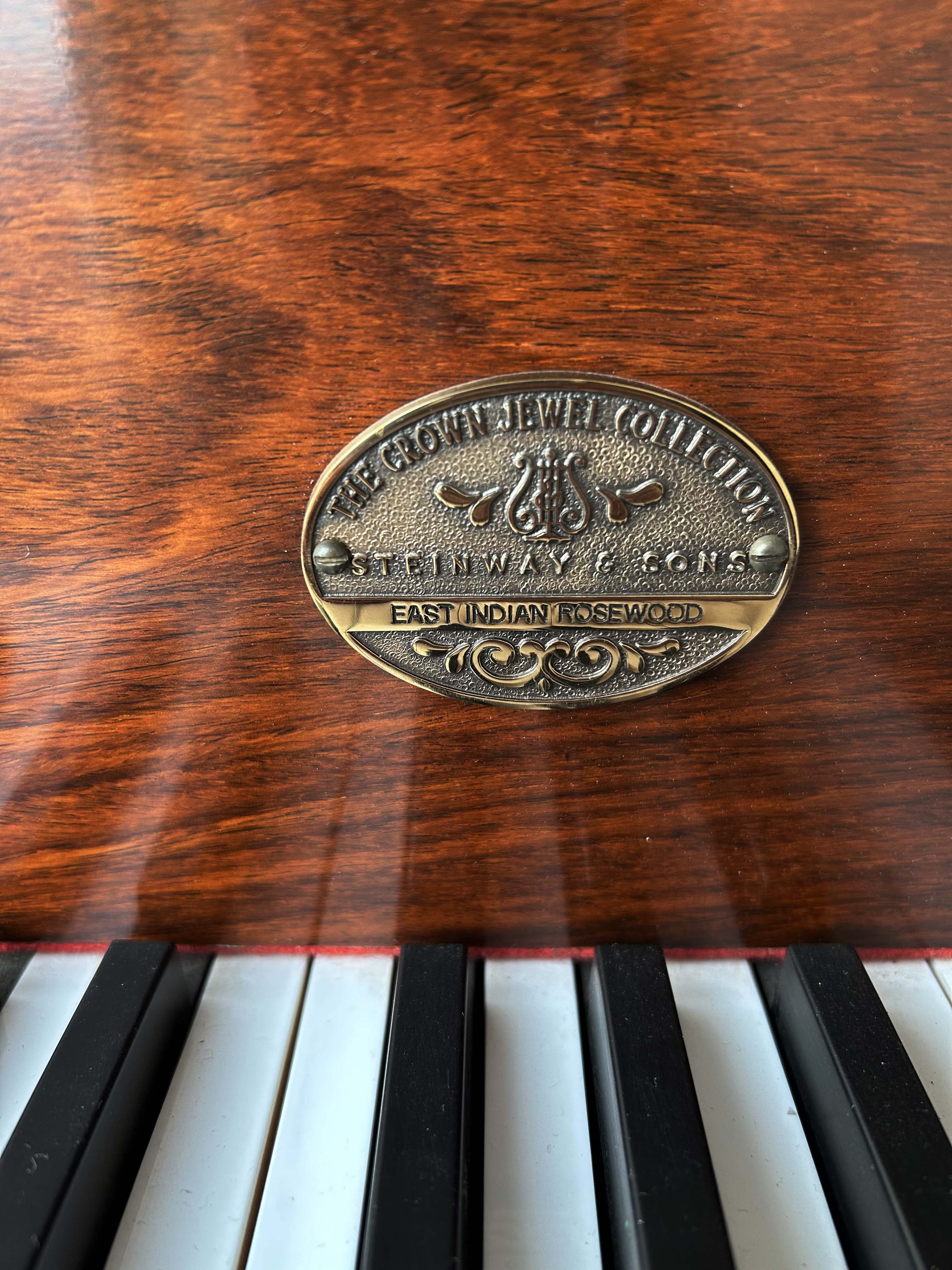 1997 Steinway Model M Louis XV Piano | Sketch 501A | East Indian Rosewood | Crown Jewel Collection - Image 9