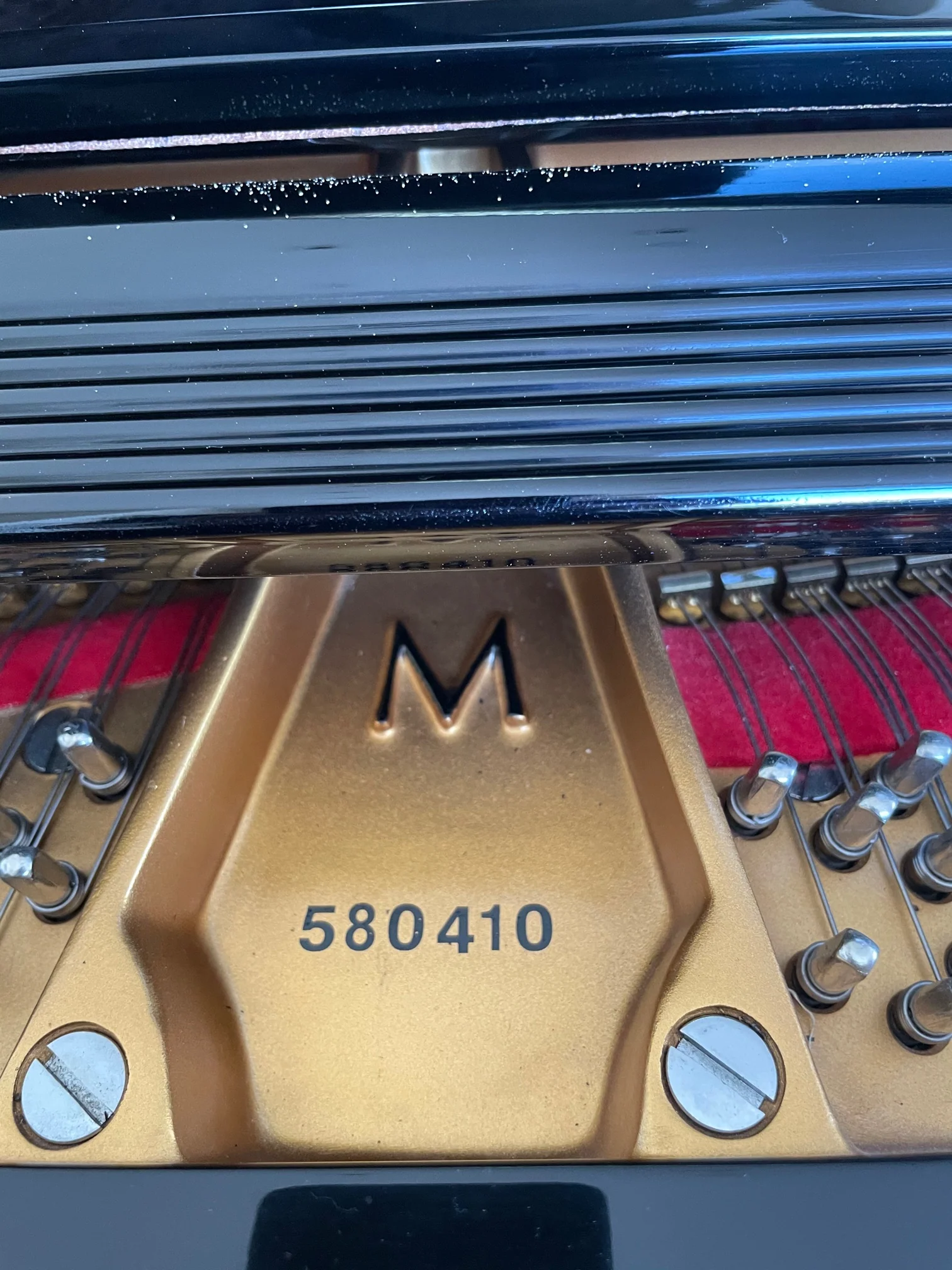 Steinway Model M purchased New 2009 | High Gloss Ebony - Image 5