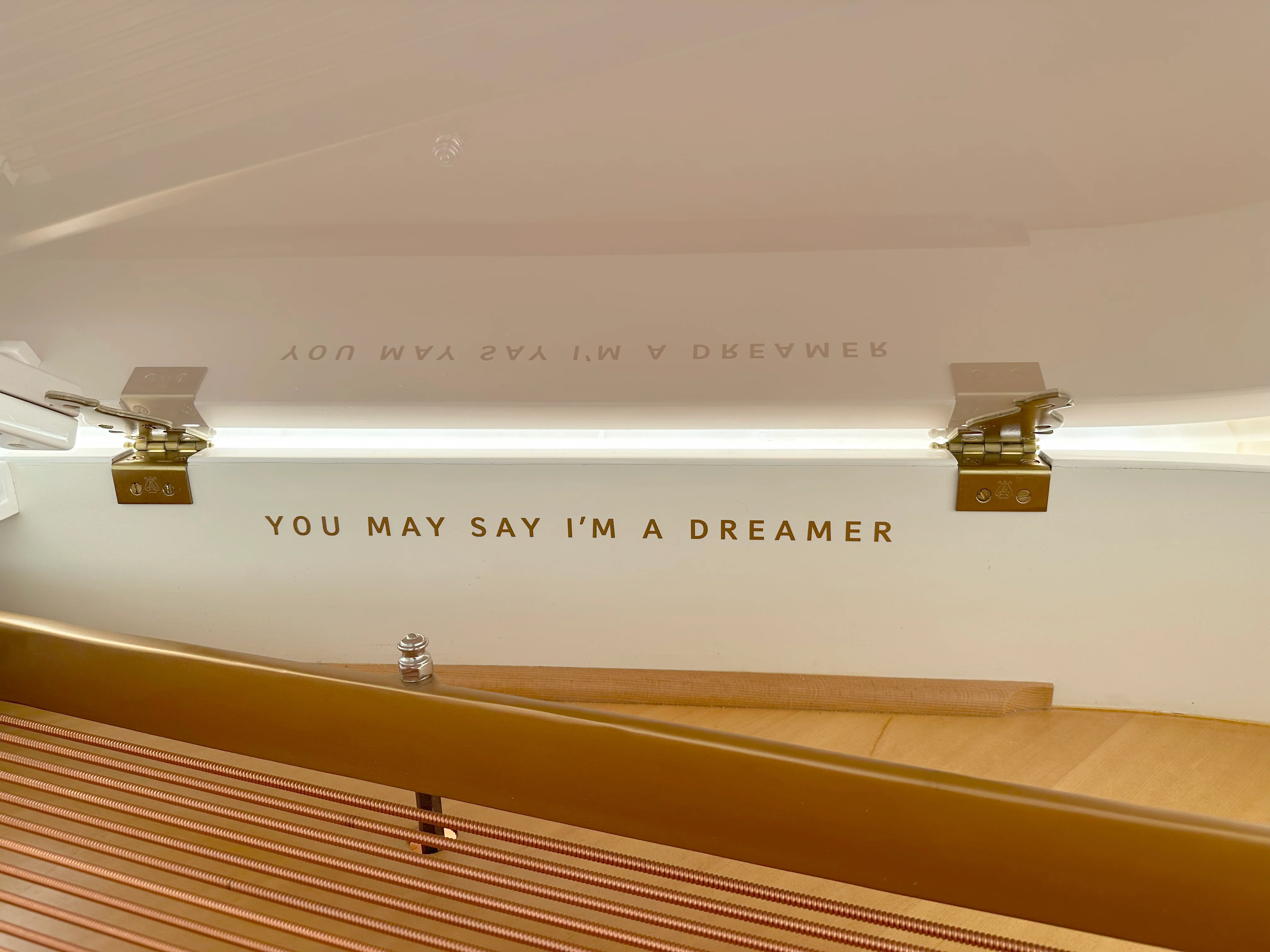 Rare John Lennon "Self Portrait" Steinway Model O | Purchased New in 2011 - Image 7