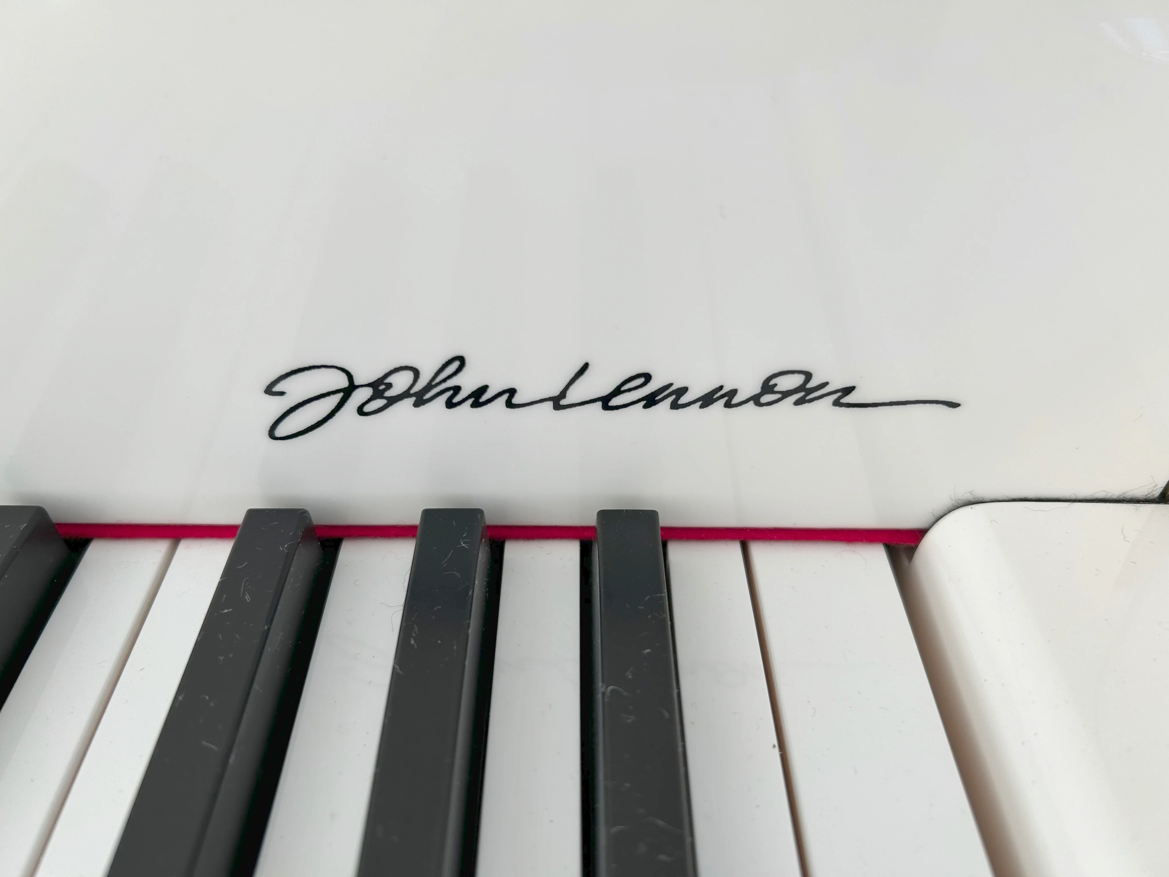 Rare John Lennon "Self Portrait" Steinway Model O | Purchased New in 2011 - Image 9